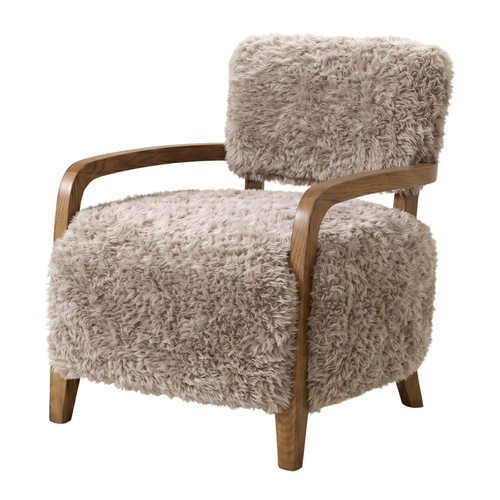 Calicosy - Draaifauteuil GENGIS - Beige 71x75x78 cm