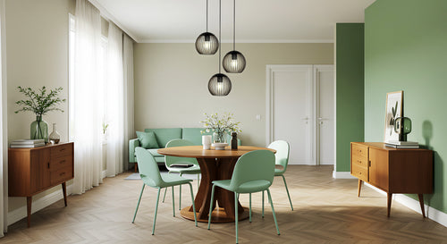 EGLO hanglamp Almanzora - e27 - ø 46.5 cm - zwart/koper