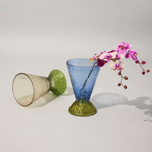 Hübsch vaas Abyss - glas - ø20xh29cm - vtwonen shop