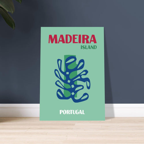Artfulprints  Portugal - Madeira   poster A4 21x29.7 cm - vtwonen shop