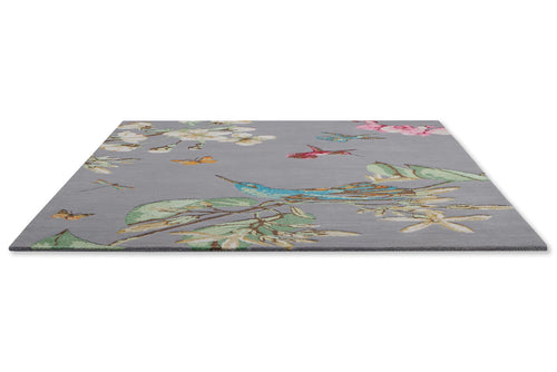 Vloerkleed Wedgewood Hummingbird Grey 037804 250x350 cm - vtwonen shop