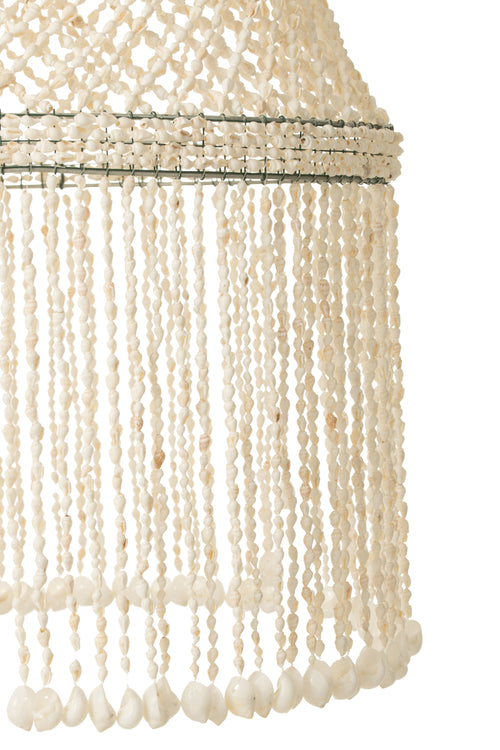 J-Line lampenkap Lisa - steen/schelpen - naturel - vtwonen shop