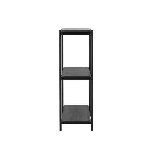 Nest living Werne Lage Houten Boekenkast - B 120 cm - Zwart - vtwonen shop