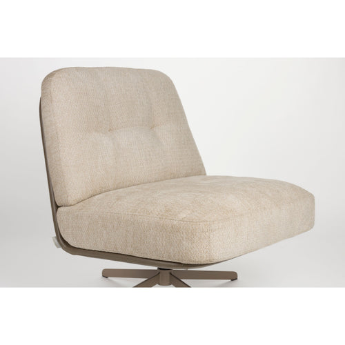 Zuiver Benjamin Loungestoel - Beige - vtwonen shop