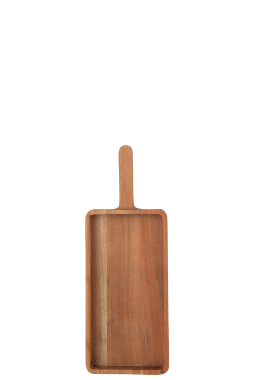 J-Line snijplank Rechthoek - hout - naturel - small