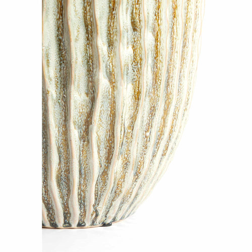 Light & Living vaas Talea - groen - Ø25cm - vtwonen shop