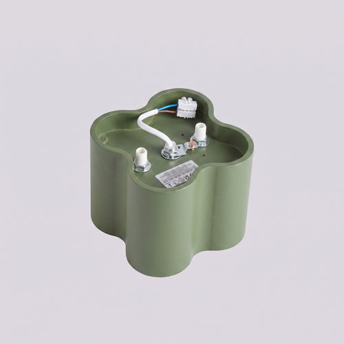 Sollux Lighting Plafondlamp OVIO 1 olijfgroen GU10 - 12x12x10cm