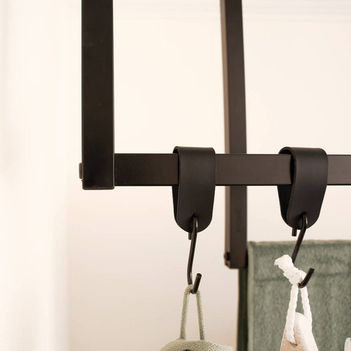 HOME DELUXE - SWAY kapstok - inclusief hangers en haken - kleur: zwart
