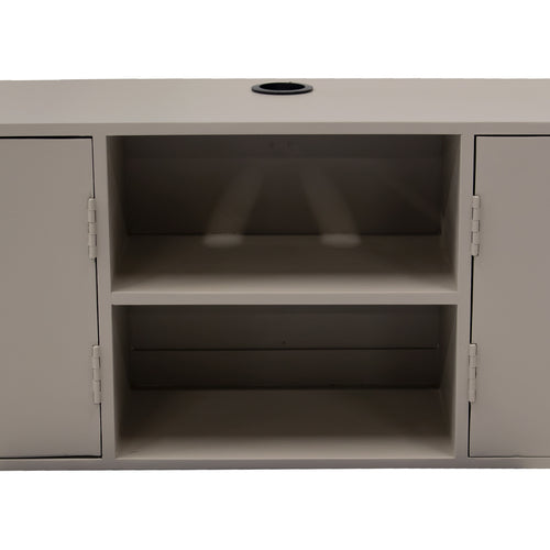 Giga Meubel Tv-Meubel Loiza - Mangohout - Taupe - 200cm - vtwonen shop