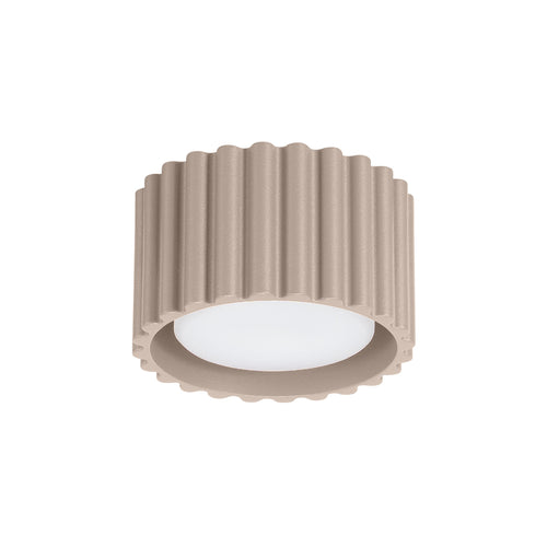 Sollux Lighting Plafondlamp AURA 1 taupe Gx53 - 10x10x10cm