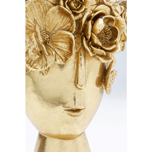 Kare Design Vaas Gouden bloemenkroon 30cm