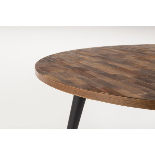 Housecraft Living Mo Eettafel Rond Hout 110 cm Naturel - vtwonen shop