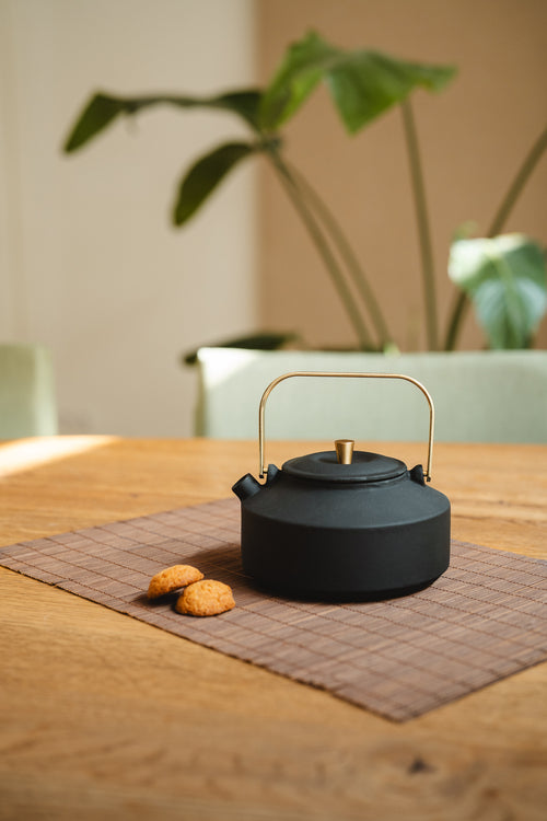 Bredemeijer - Theepot Shangdong 1,0L gietijzer zwart