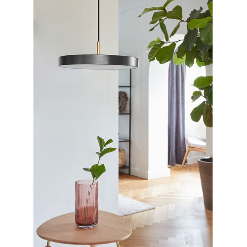 Umage Asteria Mini hanglamp anthracite grey - met koordset - Ø31 cm - vtwonen shop