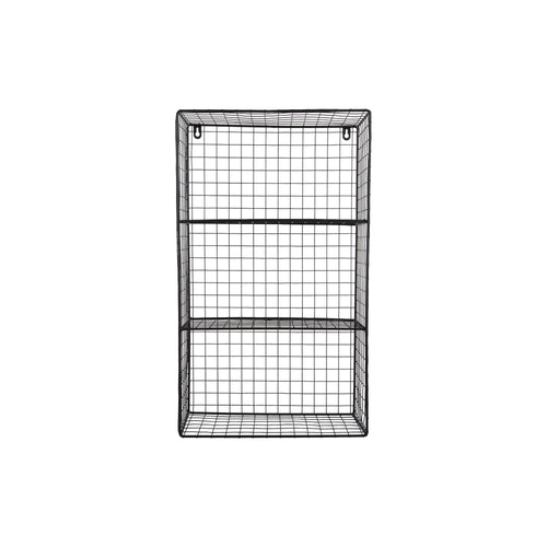 Present Time wanddecoratie Reja - zwart - 18x60x35cm - vtwonen shop