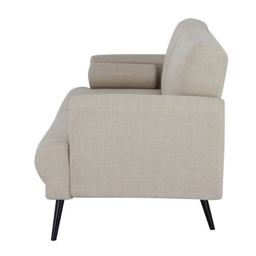 Giga Meubel Slaapbank Jason - Beige Stof - 209x91x85cm - vtwonen shop