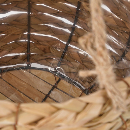 Mica Decorations Avalon Hangpot - Set van 3 - H90 x Ø30 cm - Zeegras - Lichtbruin - vtwonen shop