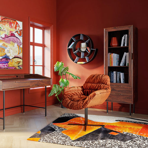 Kare Design Vitrinekast Ravello 1 deur 2 laden