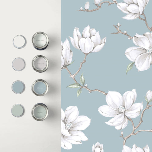 Graham & Brown vliesbehang Pierre Sky blauw