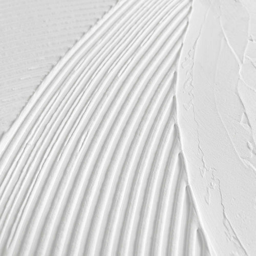 Reinders Coast White schilderij 3d art -  wit - woonkamer - 70x50cm