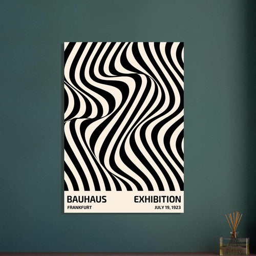 Artfulprints  Bauhaus - Exhibition Frankfurt   poster 50x70 cm - vtwonen shop