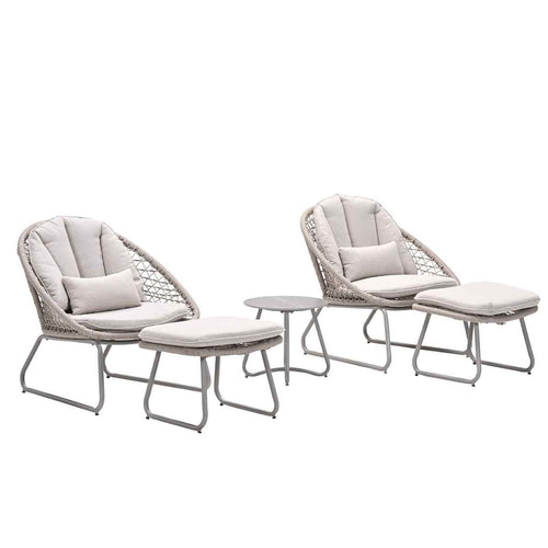 Garden Impressions loungestoelen Roswell - Fons Dakar sand - 3-delig - vtwonen shop