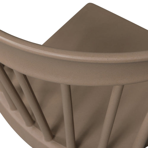 WOOOD tuinstoelen Bliss - Plant Fiber - Bruin Melange - Set van 6