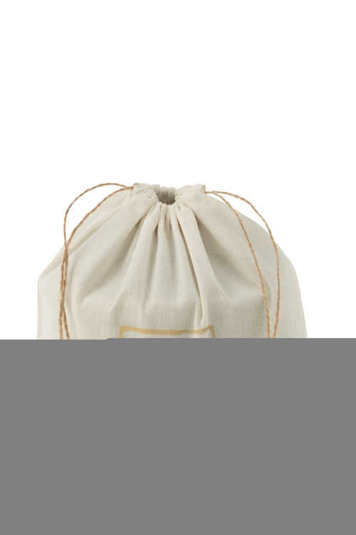 J-Line buitenkaars Cyra - cement - grijs - large