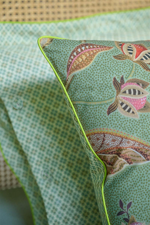 Pip Studio decoratiekussen Matata Square - 35x60 cm - groen - vtwonen shop