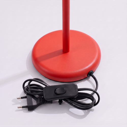Sollux Lighting Tafellamp RAYO rood - 14,5x14,5x43cm