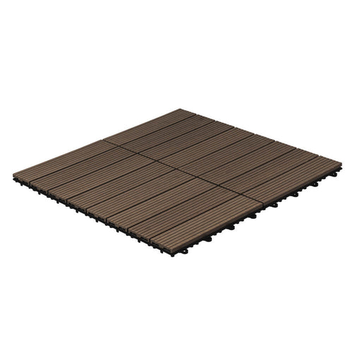 Home Deluxe WPC houttegels BAVARO donkerbruin 3m²