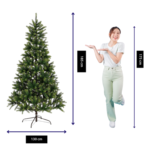 Black Box Trees Toronto Deluxe Kunstkerstboom - Kunst Kerstboom - H185 x Ø130 cm - Groen