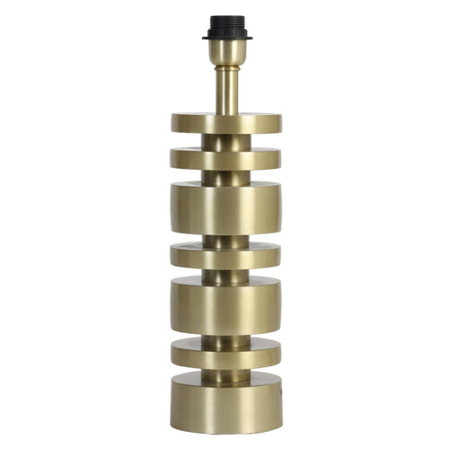 Light & Living lampvoet  - goud - 12.5x12.5x40 cm
