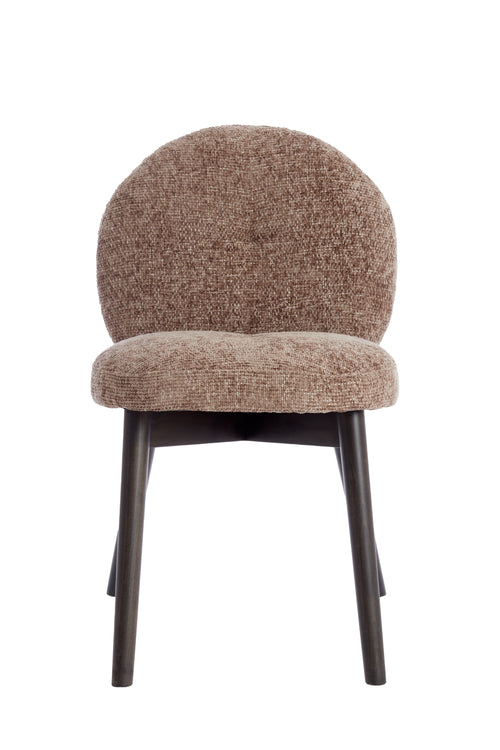 Light & Living eetkamerstoel SINOSA - 59x50x83cm - bruin - Set van 2 - vtwonen shop