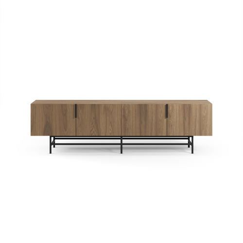 Calicosy - TV-meubel RIMA - donker hout 200x35x55 cm