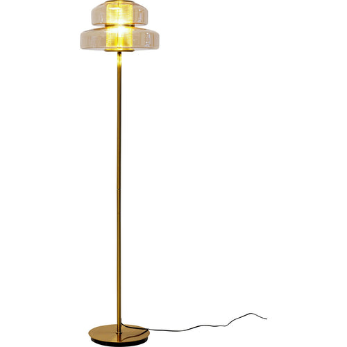 Kare Design Vloerlamp Arcadia 155cm amber - vtwonen shop