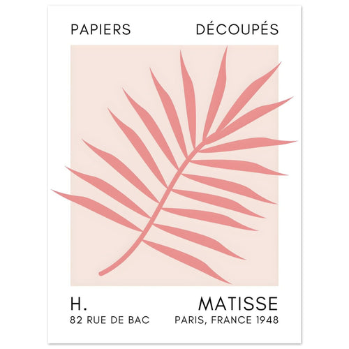 Artfulprints  Matisse – Floral reef taupe   poster 30x40 cm - vtwonen shop