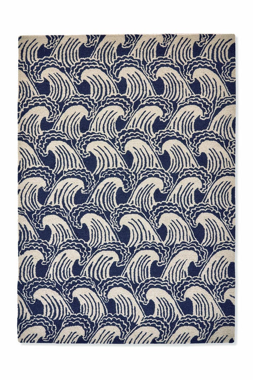 Vloerkleed Scion Ride the Wave Denim 125608 160x230 cm - vtwonen shop