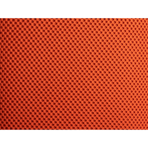 Leitmotiv poef Retro Mesh - oranje - Ø50cm