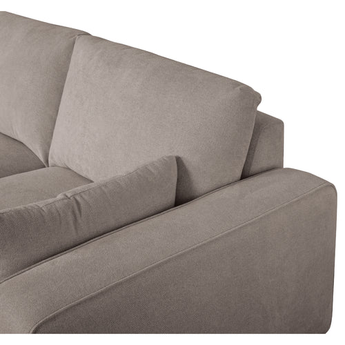 Furnhouse chaise longue bank links California - Beige - Stof - 105x305x85