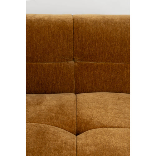 Dutchbone Hodge 4,5-Zitsbank Okergeel