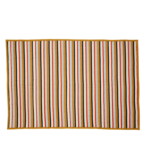 Hübsch plaid Pavilion - katoen - 140x200cm