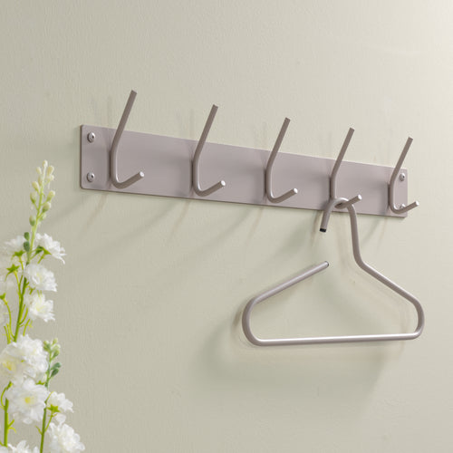 Spinder Design kapstok Fusion 5 - Silky Taupe - 5 haken - vtwonen shop