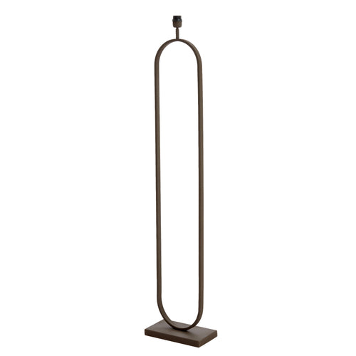Light & Living vloerlamp Jamiri - bruin - 30x15x142cm