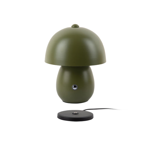 Leitmotiv tafellamp Mono LED - groen - 14x14x18cm - Paddenstoellamp