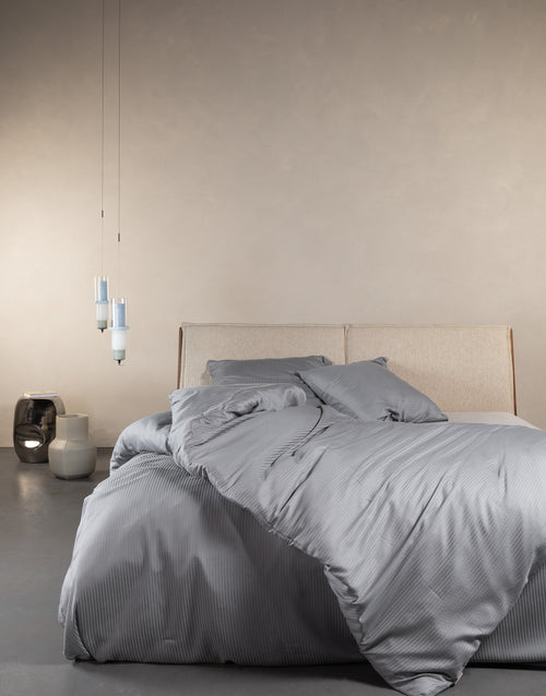 Essenza Coletta dekbedovertrek - Tweepersoons – 200x200/220 cm - Global grey