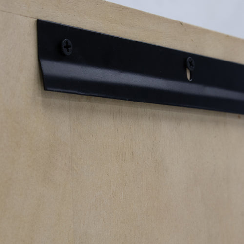 Giga Meubel Zwevend Nachtkastje Malma - Naturel - Mangohout - 45x30x30cm - vtwonen shop