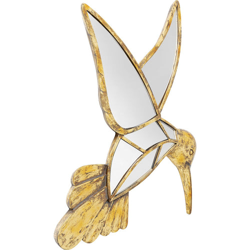 Kare Design Wanddecoratie spiegel kolibrie 60cm - vtwonen shop