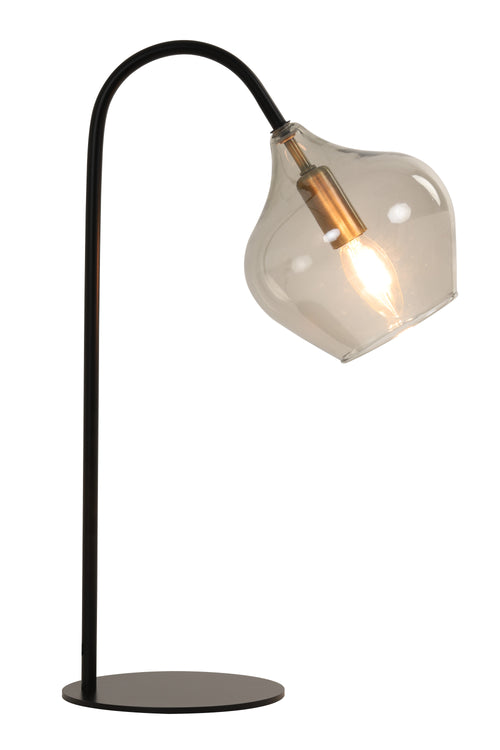 Light & Living tafellamp Rakel - zwart - 28x17x50.5 cm
