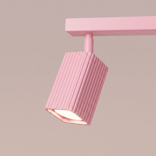 Sollux Lighting Plafondlamp RAYO 6L roze - 117x6x16,5cm